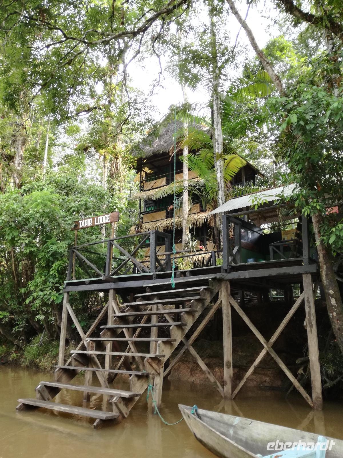 Tapir Lodge im Cuyabeno Reservat