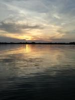 Sonnenuntergang am Lake Cuyabeno