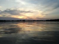 Sonnenuntergang am Lake Cuyabeno