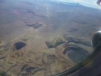 Flug nach Calama Kupfermine