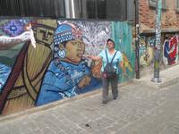 unsere Reiseleiterin Angelika