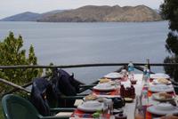 Mittagessen mit Aussicht