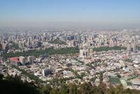 Ausblick auf Santiago de Chile