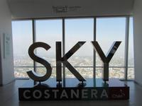 Blick auf Santiago de Chile