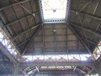 Dach der Markthalle