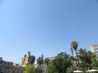 Spaziergang durch Santiago