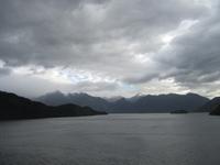 Einfahrt Puerto Chacabuco