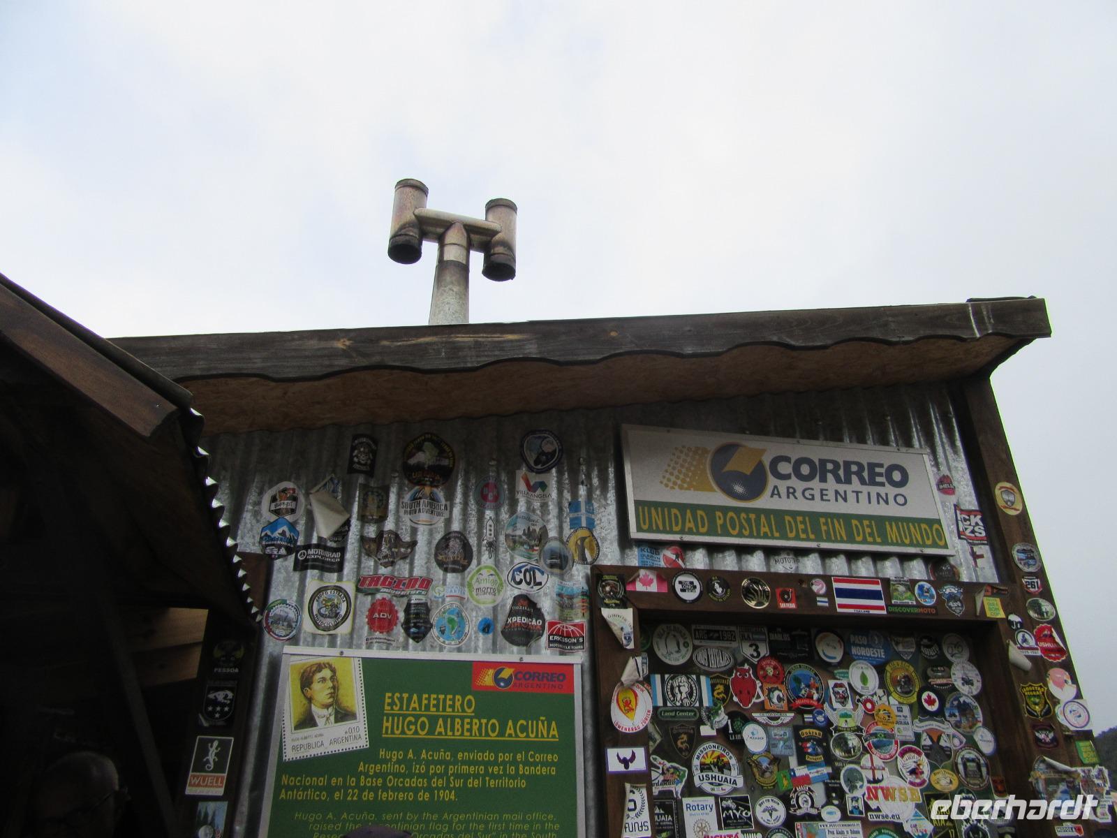 Postamt am Ende der Welt