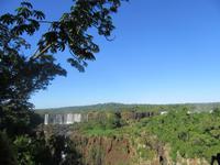 Brasilianische Seite der Iguazu Wasserfälle