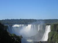 Brasilianische Seite der Iguazu Wasserfälle
