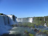 Brasilianische Seite der Iguazu Wasserfälle
