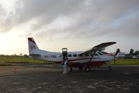 Flug nach Georgetown in einer kleinen Propellermaschine