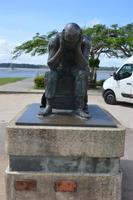 Gedenkstatue für die Gefangenen der französischen Strafkolonie