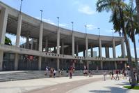 Corcovado und zweiter Teil der Stadtrundfahrt in Rio de Janeiro - Am Maracana-Stadion