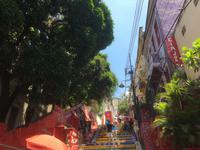 Corcovado und zweiter Teil der Stadtrundfahrt in Rio de Janeiro - Escaderia de Selaron
