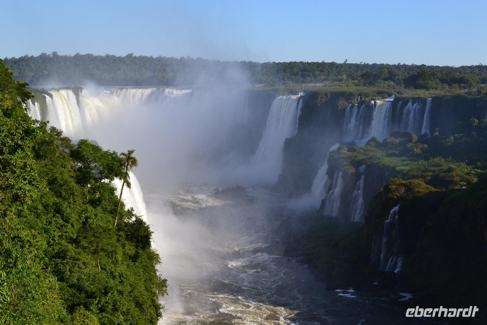 Iguazu-Wasserfälle (Brasilien) - Am Teufelsschlund