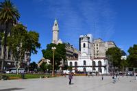Stadtrundfahrt Buenos Aires - Am Plaza de Mayo