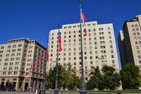 Spaziergang durch die Altstadt von Santiago - Am Plaza de la Constitucion