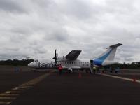 Flug in den Amazonas-Regenwald