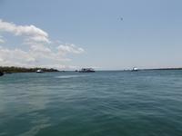 Überfahrt von Baltra auf den Galapagos-Inseln