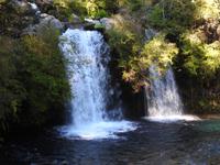 Ojos de Caburga Wasserfall 