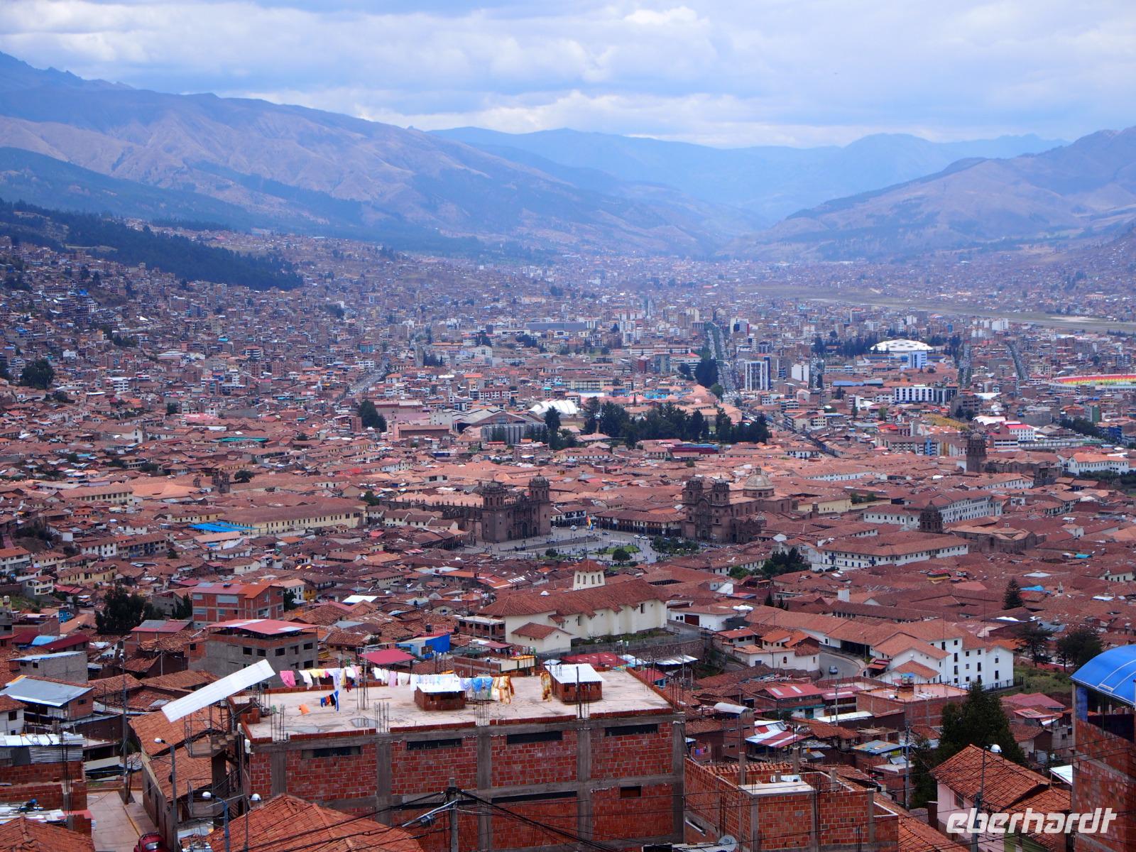 Blick auf Cusco
