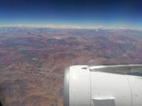 Flug in die Atacama Wüste