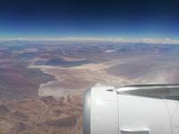 Flug in die Atacama Wüste