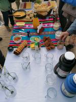 Frühstück in der Atacama Wüste