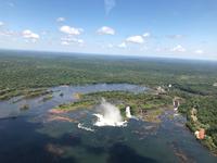 Helikopterflug über die Iguazu Wasserfälle
