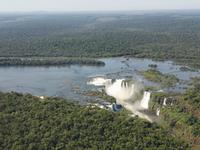 Iguazu Wasserfälle, Brasilien, Helikopterflug