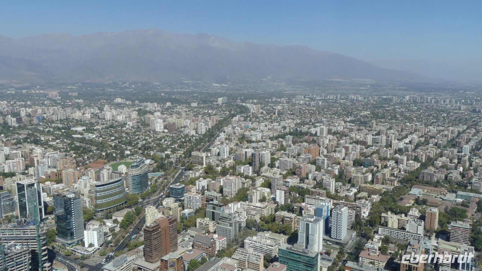 Santiago Stadtrundfahrt Sky Costanera