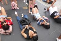 Rio de Janeiro, Corcovado, was man nicht alles für ein Foto macht...