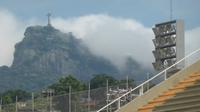 Blick vom Sambadrome zum Corcovado