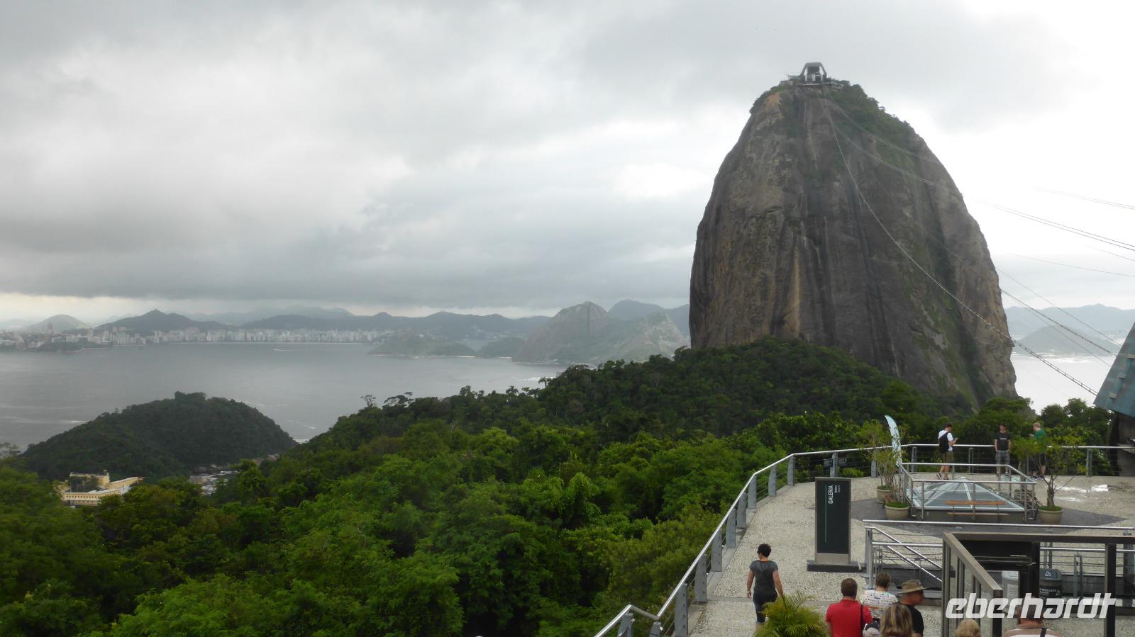 Blick von der Zuckerhut Mittelstation