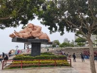 Lima Küste Denkmal Südamerika Peru @ Anette Rietz EHT