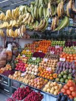 Lima Markthalle Obst und Gemüse Südamerika @ Anette Rietz