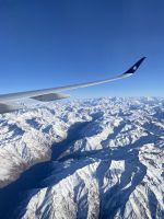 Chile und Osterinsel - Anflug auf Chile