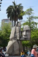 Chile und Osterinsel - Santiago de Chile - Hauptplatz (1)