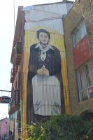 Chile und Osterinsel -  Valparaiso - Graffitis (3)