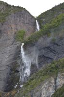 Chile und Osterinsel - Fjord der letzten Hoffnung - Wasserfall (1)