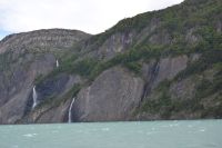 Chile und Osterinsel - Fjord der letzten Hoffnung - Wasserfall (2)