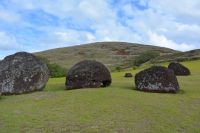 Chile und Osterinsel - Puna a Pau - Steinbruch für Kopfbedeckungen (2)