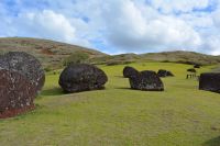 Chile und Osterinsel - Puna a Pau - Steinbruch für Kopfbedeckungen (3)