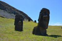 Chile und Osterinsel - Rano Raraku - Steinbruch der Moai (9)