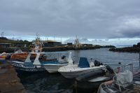 Chile und Osterinsel - Hafen von Hanga Roa (2)