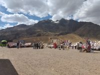 Markt auf der Strecke der Anden von Peru nach Bolivien @ Anette Rietz EHT