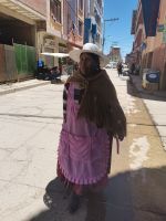 Typische Bolivianierin Bolivien Südamerika @ Anette Rietz EHT