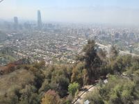 Santiago de Chile Seilbahn Panorama @ Anette Rietz EHT