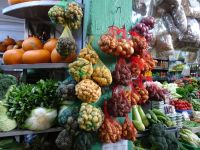 Peru- Lima - Markt  - diverse Kartoffelsorten